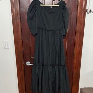 Elegant Black Women's Dress